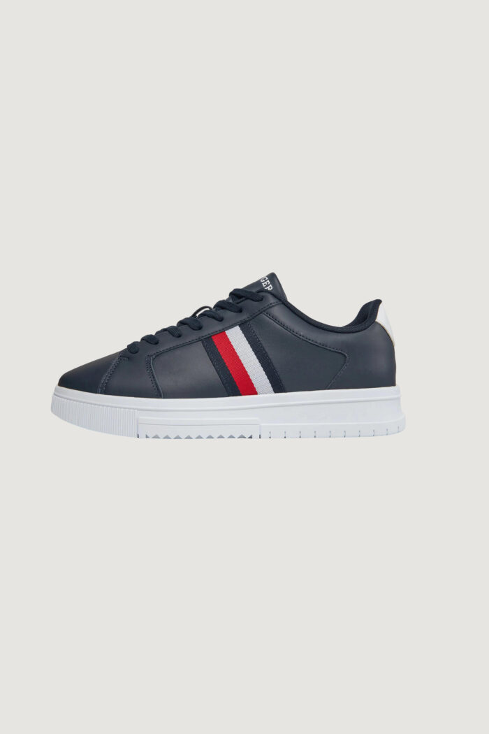 Sneakers Tommy Hilfiger SUPERCUP LTH STRIPES Blu