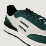 Sneakers Tommy Hilfiger Jeans TECHNICAL RUNNER Verde Scuro - Foto 3
