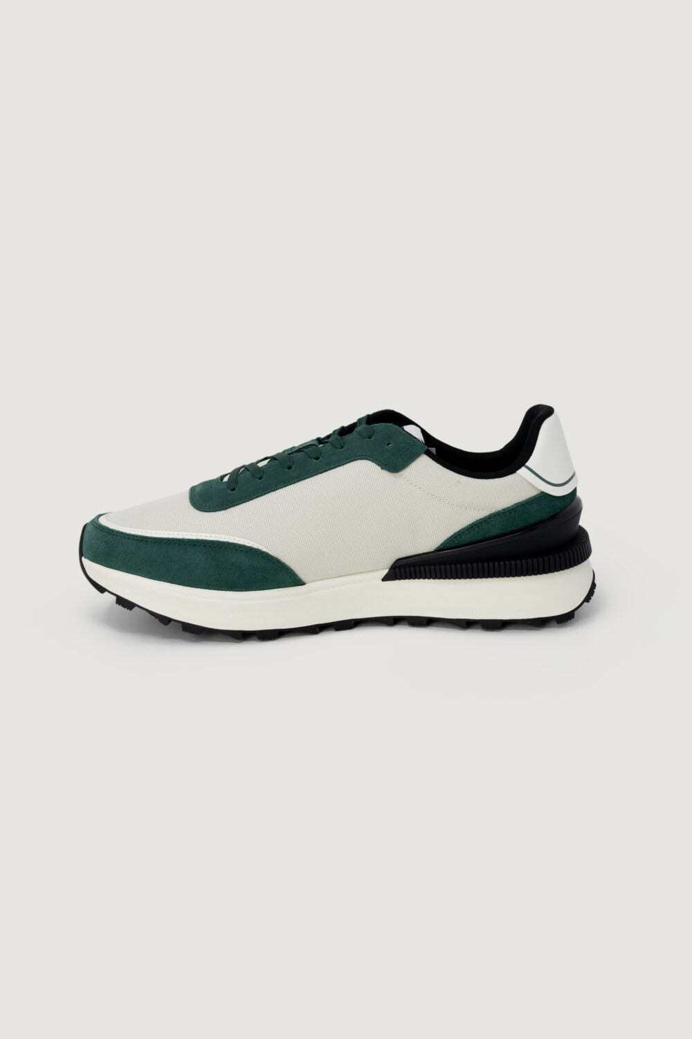 Sneakers Tommy Hilfiger Jeans TECHNICAL RUNNER Verde Scuro - Foto 4
