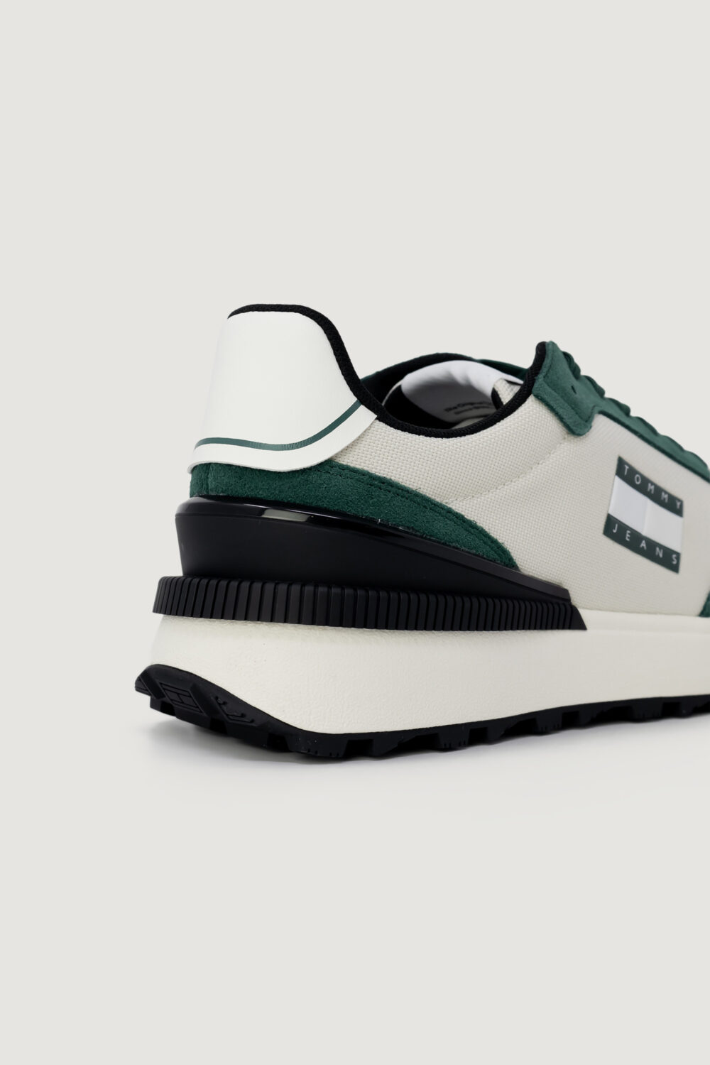 Sneakers Tommy Hilfiger Jeans TECHNICAL RUNNER Verde Scuro - Foto 5