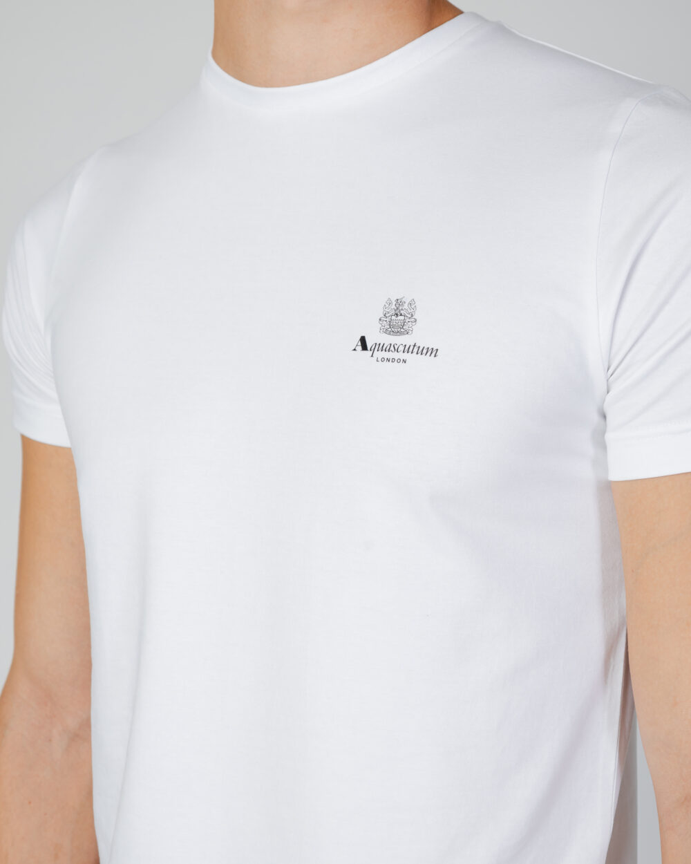 T-shirt intimo Aquascutum UNDERWEAR T-SHIRT Bianco - Foto 2