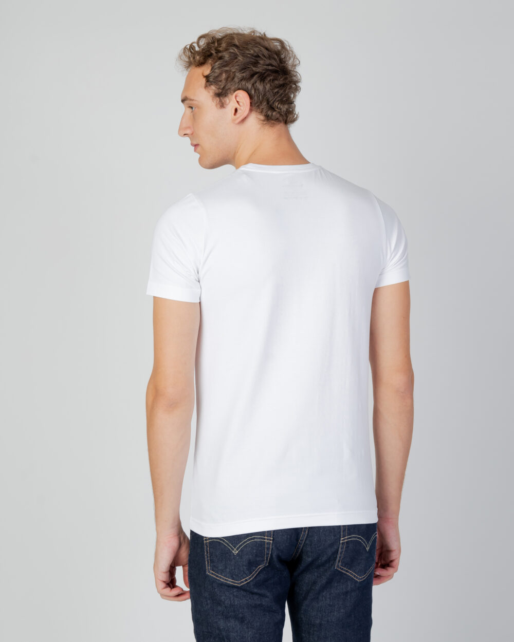 T-shirt intimo Aquascutum UNDERWEAR T-SHIRT Bianco - Foto 3