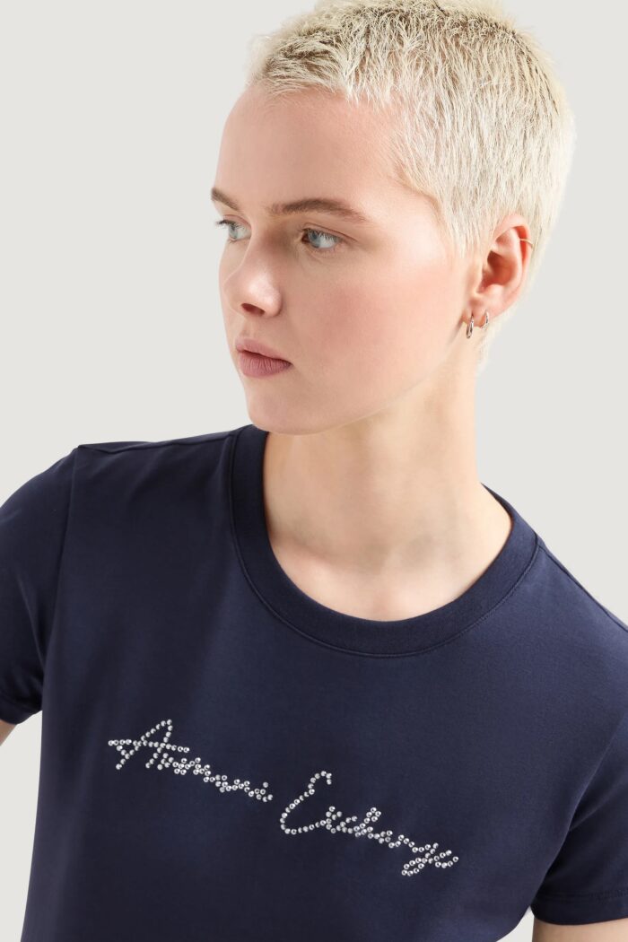 T-shirt Armani Exchange  Blu