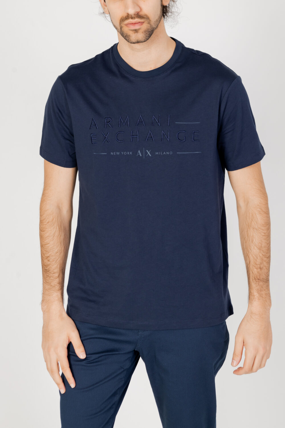 T-shirt Armani Exchange  Blu - Foto 1