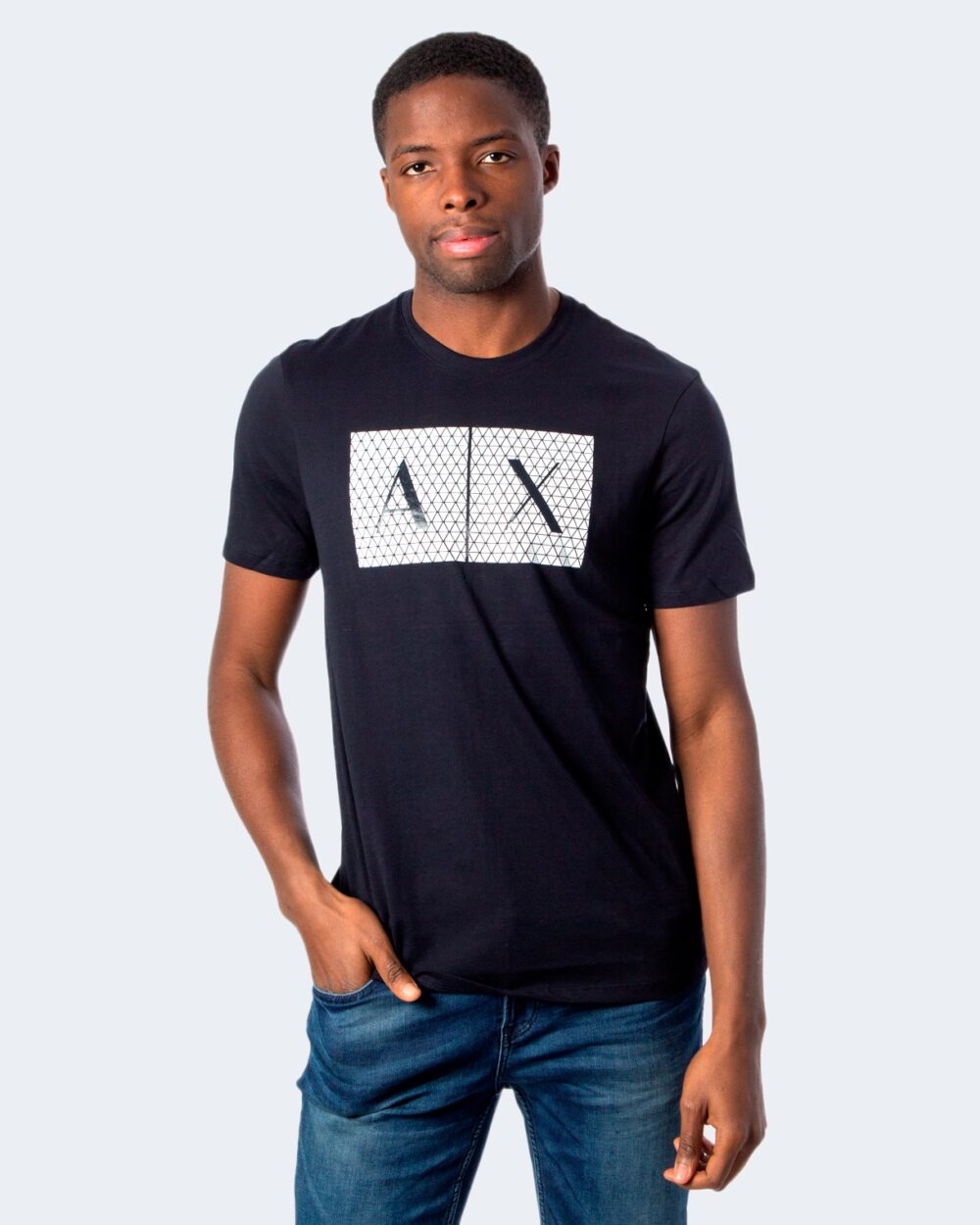 T-shirt Armani Exchange  Blu - Foto 1
