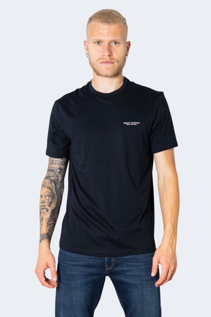 T-shirt Armani Exchange  Blue scuro
