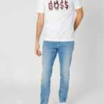 T-shirt Boss Teeheavyboss 10254276 01 Bianco - Foto 5