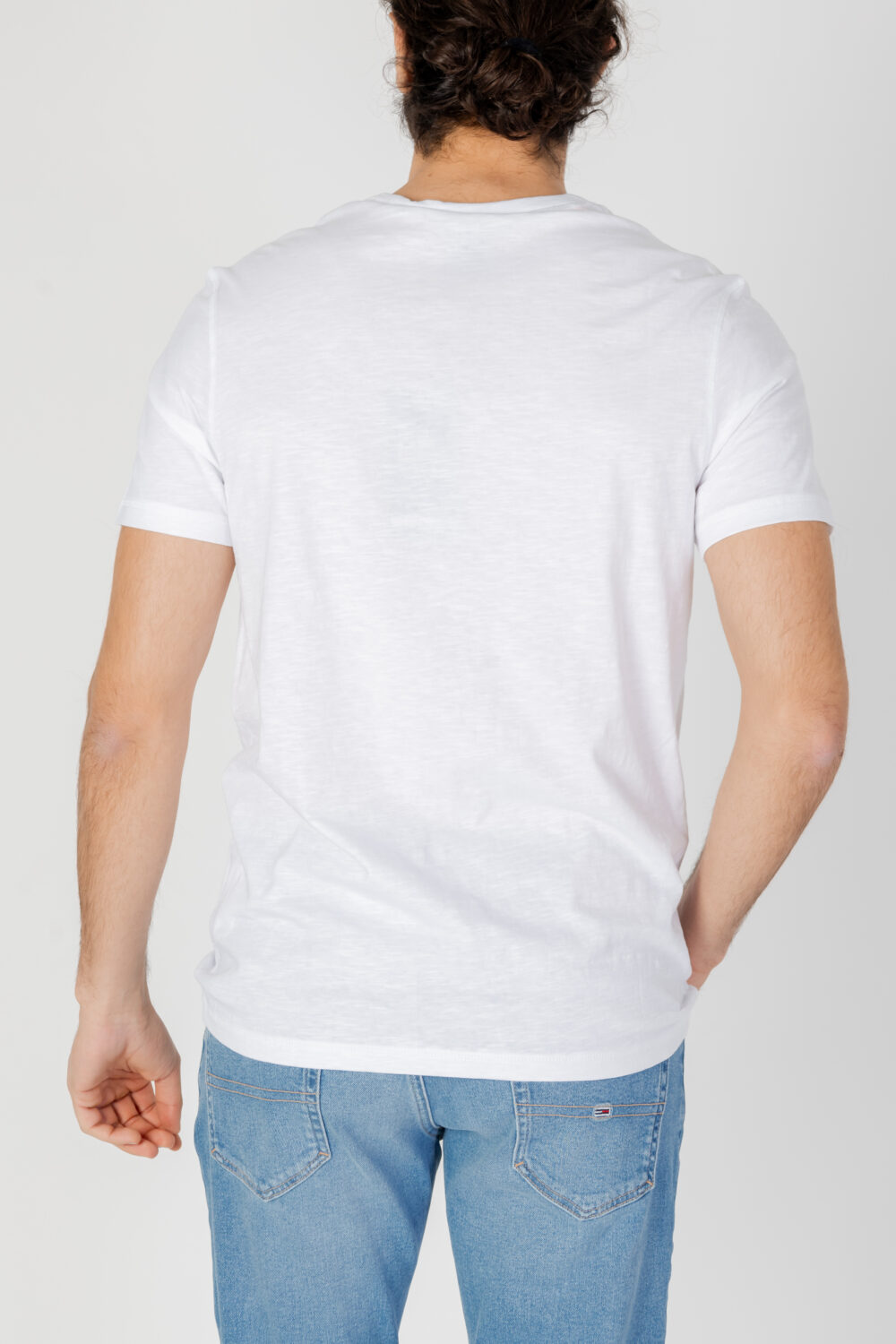 T-shirt Boss Tegood 10240843 01 Bianco - Foto 3