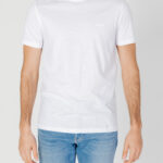 T-shirt Boss Tegood 10240843 01 Bianco - Foto 5