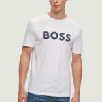 T-shirt Boss THINKING 1 Bianco - Foto 1