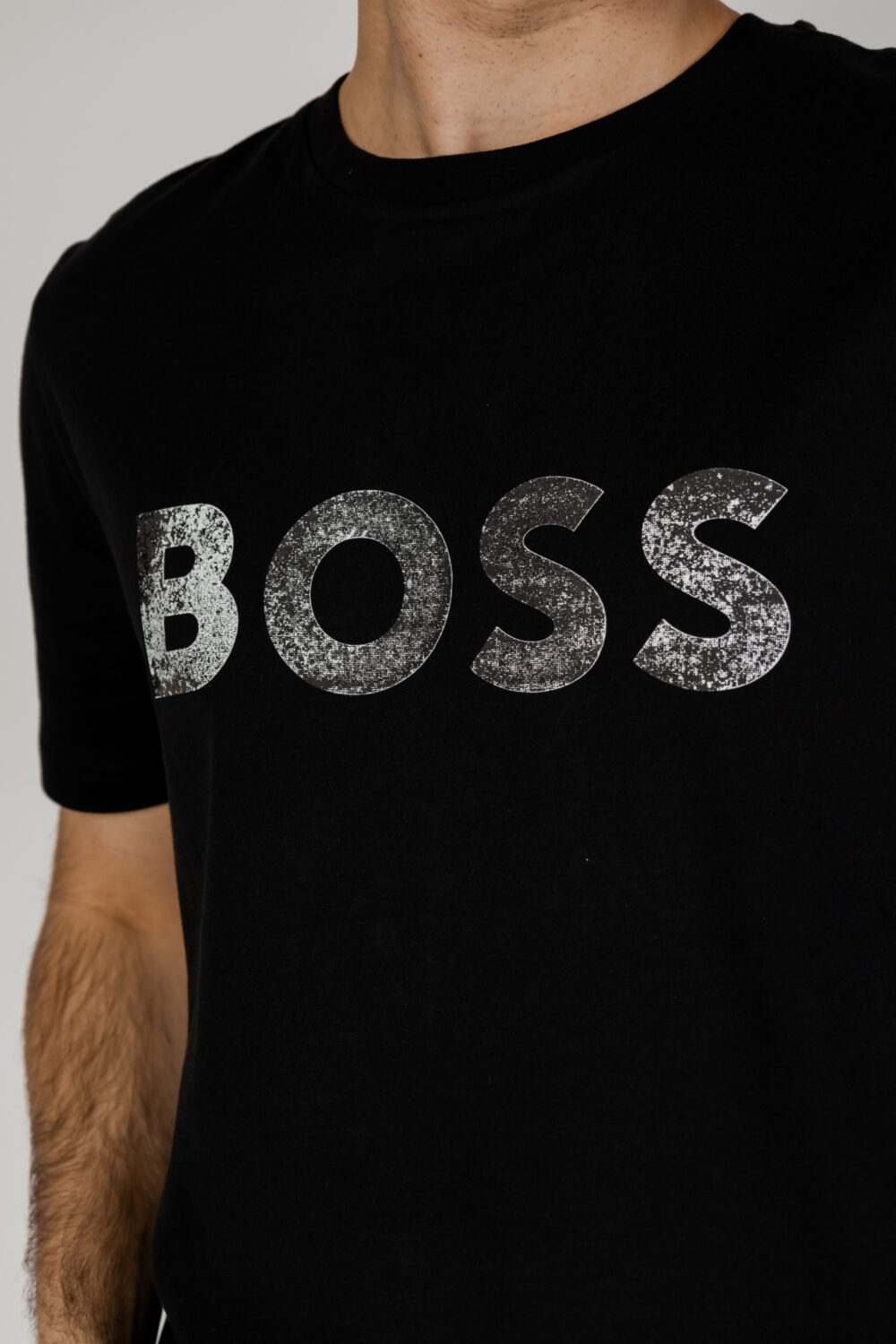 T-shirt Boss Te_Bossocean 10249510 01 Nero - Foto 2