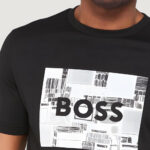 T-shirt Boss Teeheavyboss 10254276 01 Nero - Foto 2