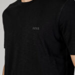 T-shirt Boss Tegood 10240843 01 Nero - Foto 2