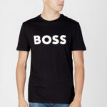 T-shirt Boss THINKING 1 Nero - Foto 1