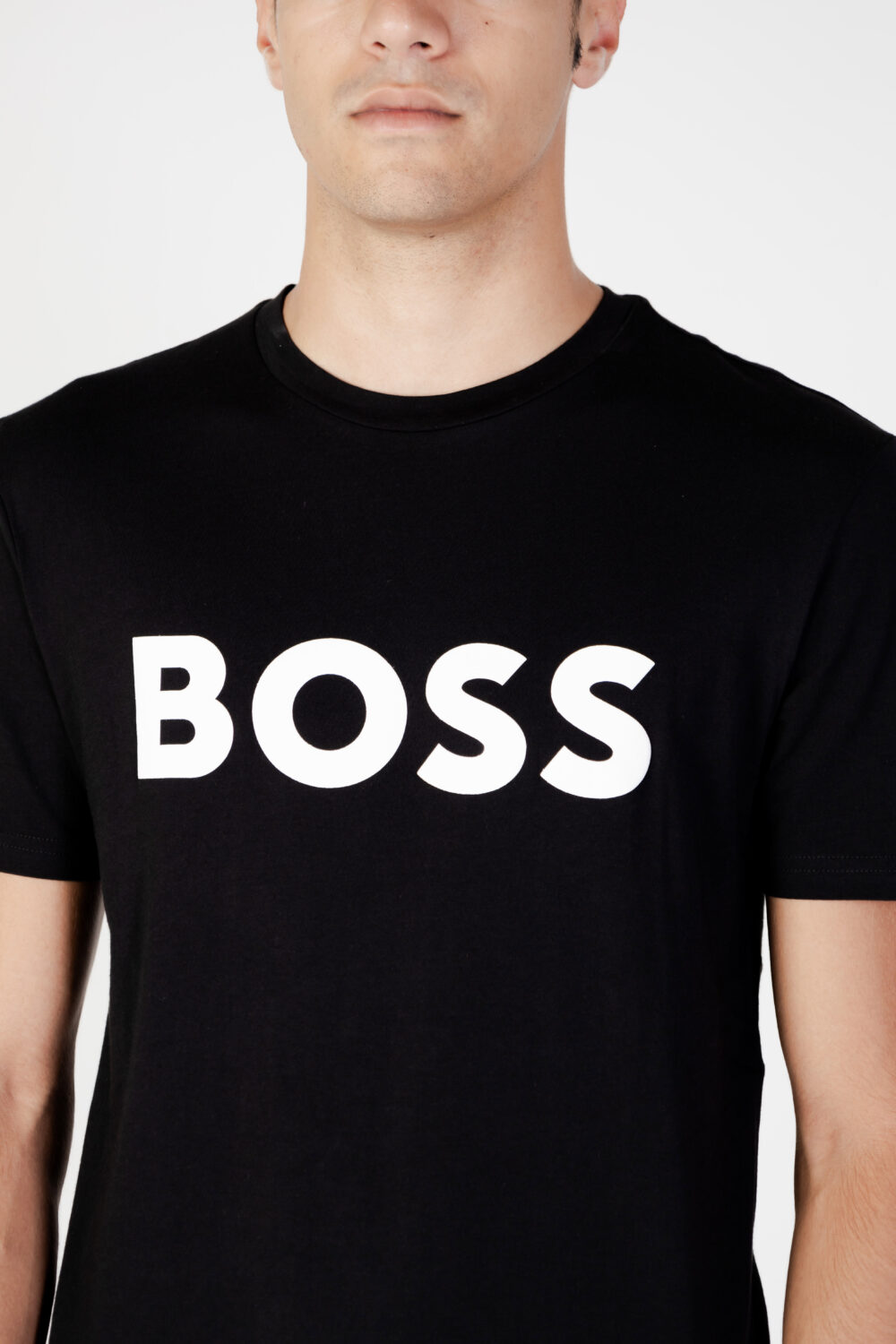 T-shirt Boss THINKING 1 Nero - Foto 2