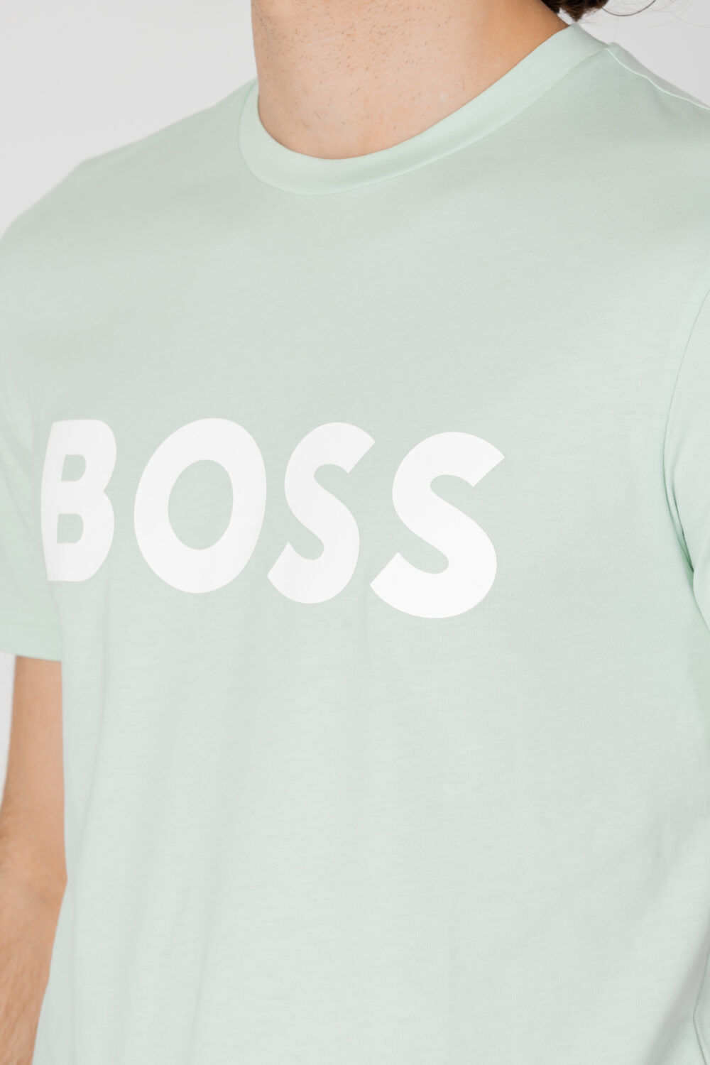 T-shirt Boss THINKING 1 Turchese - Foto 2