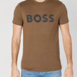 T-shirt Boss THINKING 1 Verde - Foto 5