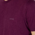 T-shirt Boss Tegood 10240843 01 Viola - Foto 2
