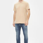 T-shirt Calvin Klein Jeans EMBRO BADGE Beige - Foto 5