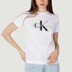 T-shirt Calvin Klein Jeans CORE MONOLOGO REGULAR Bianco - Foto 3