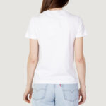 T-shirt Calvin Klein Jeans CORE MONOLOGO REGULAR Bianco - Foto 4