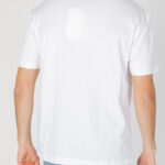 T-shirt Calvin Klein Jeans DIFFUSED LOGO Bianco - Foto 3