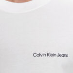 T-shirt Calvin Klein Jeans INSTITUTIONAL Bianco - Foto 2