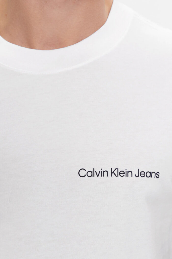 T-shirt Calvin Klein INSTITUTIONAL Bianco