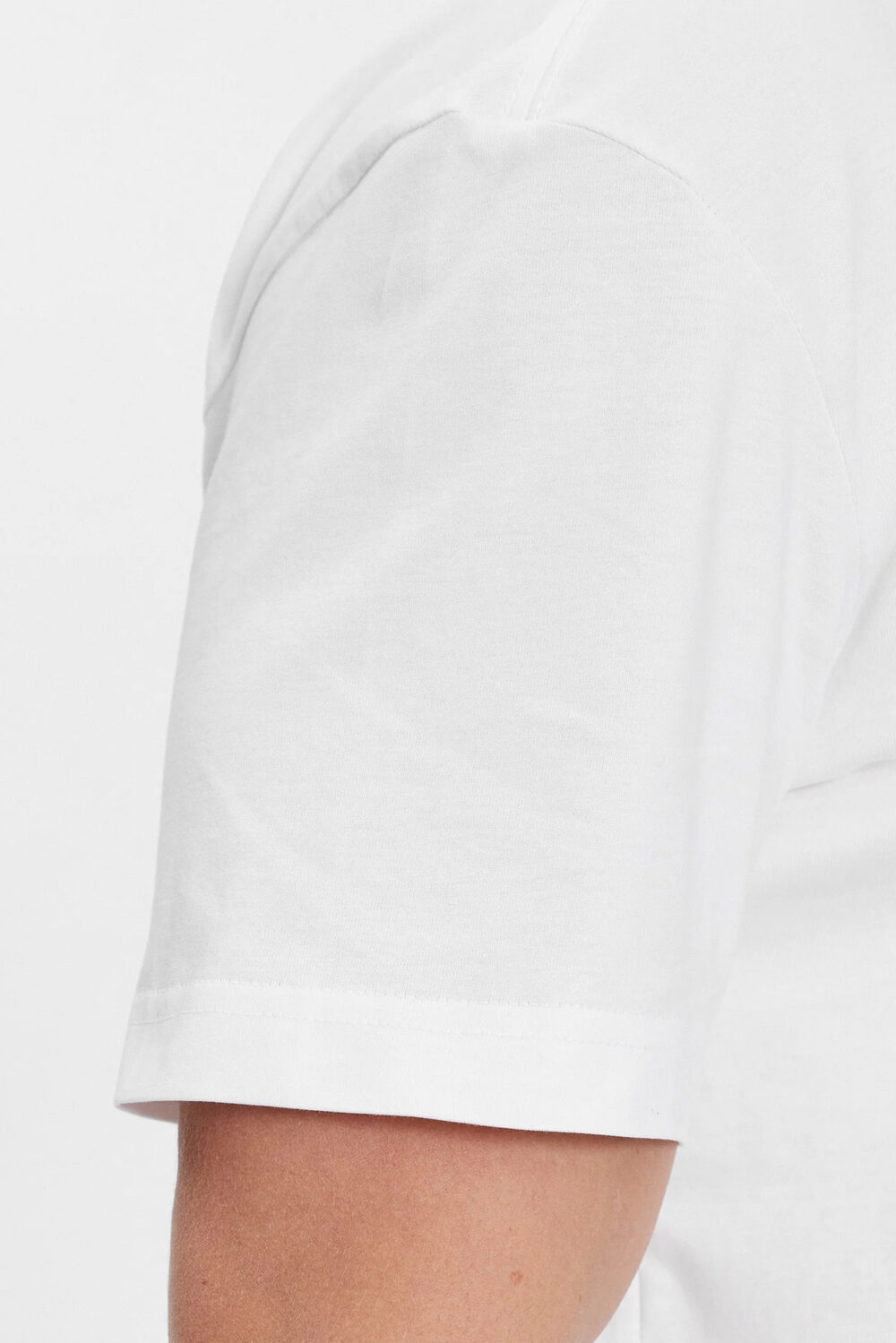 T-shirt Calvin Klein Jeans INSTITUTIONAL Bianco - Foto 5