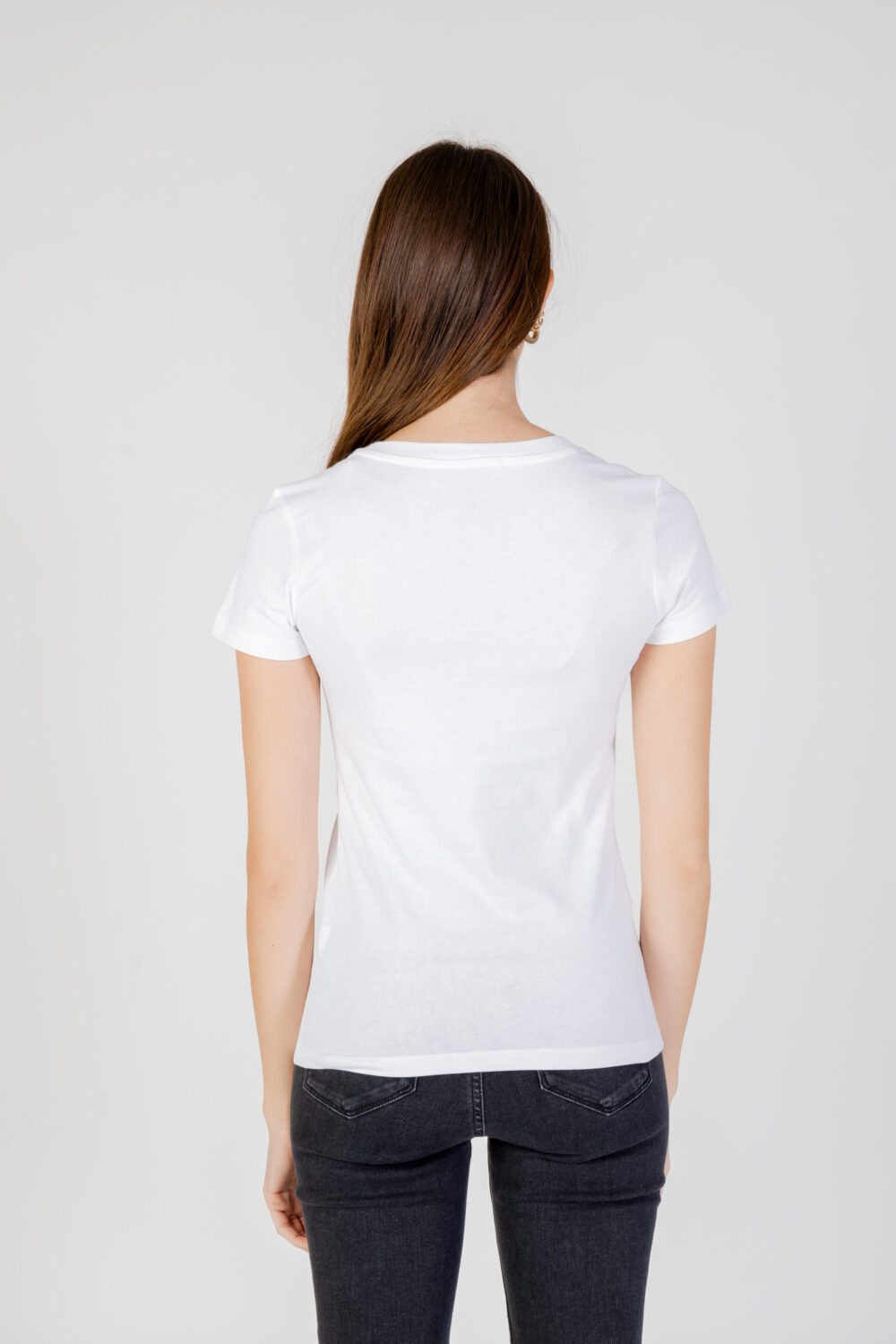 T-shirt Calvin Klein Jeans SEQUIN Bianco - Foto 3