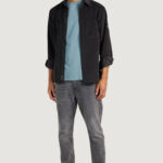 T-shirt Calvin Klein Jeans EMBRO BADGE Blu marine - Foto 3