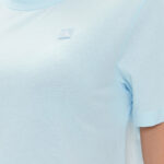 T-shirt Calvin Klein Jeans EMBRO BADGE Celeste - Foto 4
