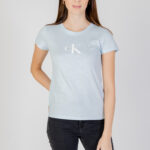 T-shirt Calvin Klein Jeans SEQUIN Celeste - Foto 1