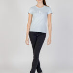 T-shirt Calvin Klein Jeans SEQUIN Celeste - Foto 4