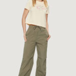 T-shirt Calvin Klein Jeans BOLD MONOLOGO BABY Crema - Foto 5