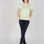 T-shirt Calvin Klein Jeans MONOLOGO Menta - Foto 3