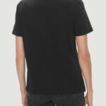 T-shirt Calvin Klein Jeans EMBRO BADGE Nero - Foto 3
