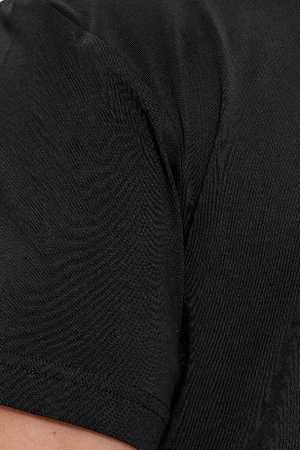 T-shirt Calvin Klein Jeans EMBRO BADGE Nero - Foto 4