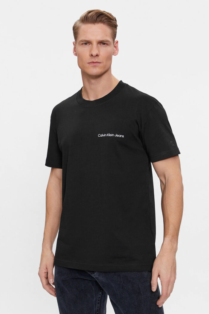 T-shirt Calvin Klein INSTITUTIONAL Nero