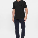 T-shirt Calvin Klein Jeans INSTITUTIONAL Nero - Foto 5