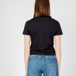 T-shirt Calvin Klein Jeans MONOLOGO BABY Nero - Foto 3