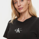 T-shirt Calvin Klein Jeans MONOLOGO Nero - Foto 2