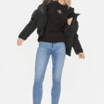 T-shirt Calvin Klein Jeans MONOLOGO Nero - Foto 3