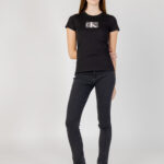 T-shirt Calvin Klein Jeans SEQUIN Nero - Foto 3