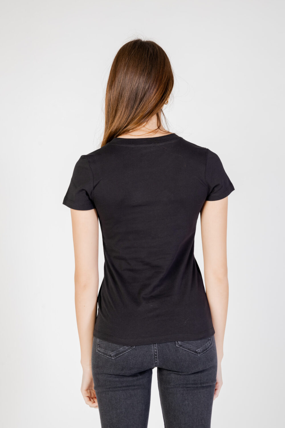 T-shirt Calvin Klein Jeans SEQUIN Nero - Foto 4