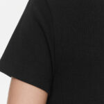 T-shirt Calvin Klein Jeans WOVEN LABEL RIB Nero - Foto 4