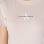 T-shirt Calvin Klein Jeans MONOLOGO Rosa - Foto 2
