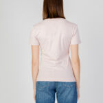 T-shirt Calvin Klein Jeans MONOLOGO Rosa - Foto 3