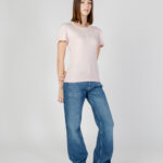 T-shirt Calvin Klein Jeans MONOLOGO Rosa - Foto 4