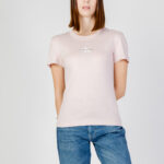 T-shirt Calvin Klein Jeans MONOLOGO Rosa - Foto 5